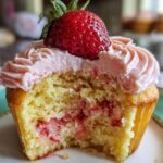 Strawberry Lemonade Cupcakes