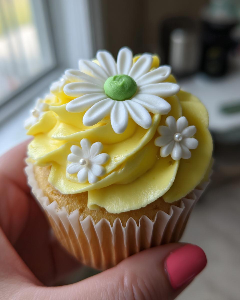 Super Cute Daisy Cupcakes - detail 1