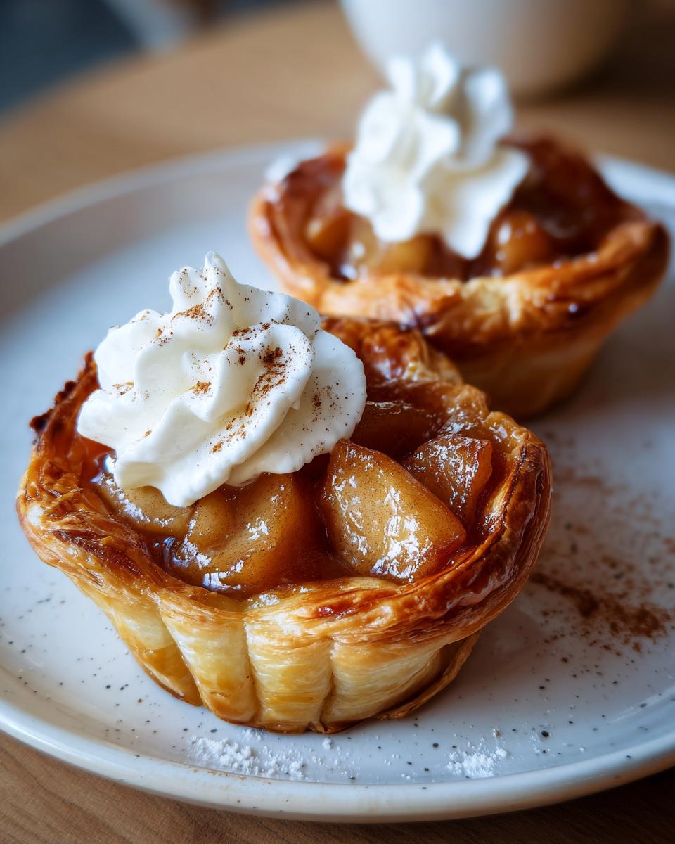 Warm Apple Vanilla Dessert Cups (Oven or Air Fryer) - detail 1