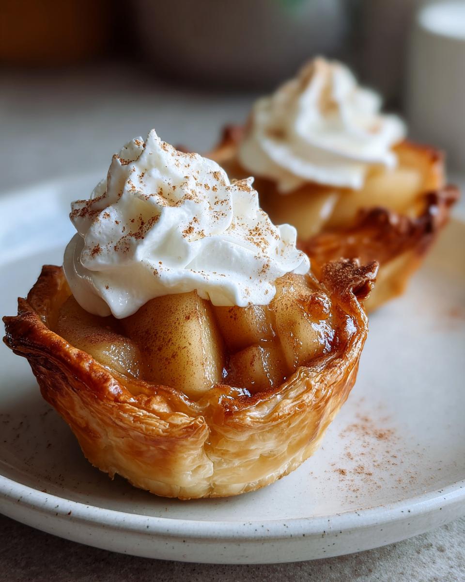 Warm Apple Vanilla Dessert Cups (Oven or Air Fryer) - detail 2