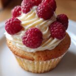 White Chocolate Raspberry Cupcakes