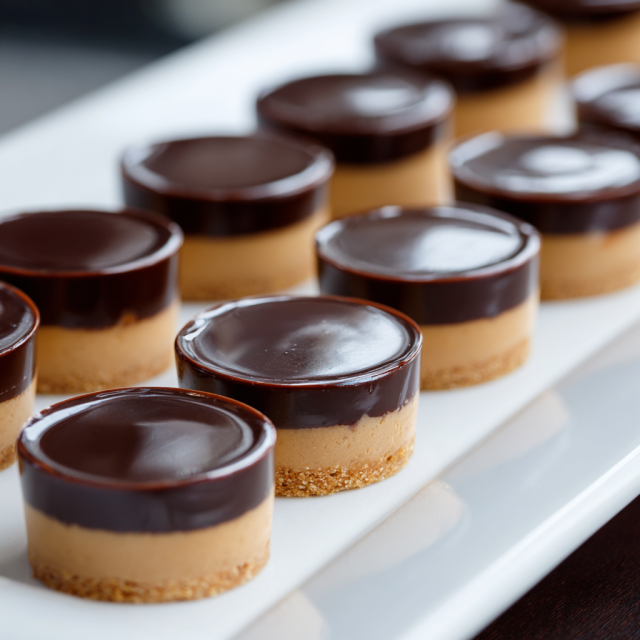 Homemade peanut butter cups holiday dessert