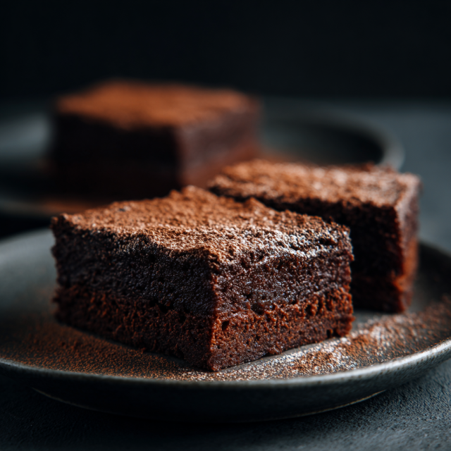 Chocolate dump cake made for easy baking