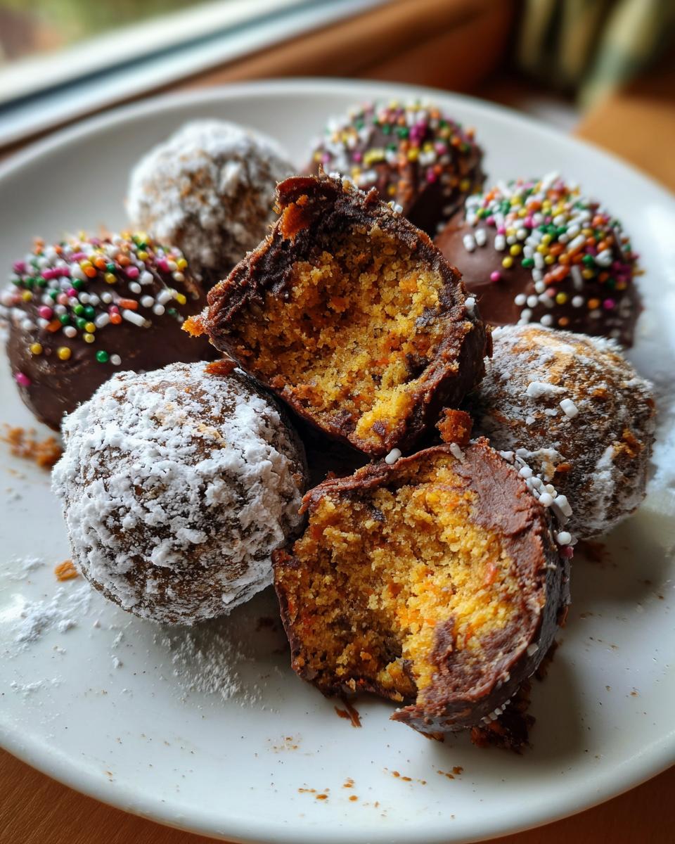 Carrot Cake Truffles - detail 1
