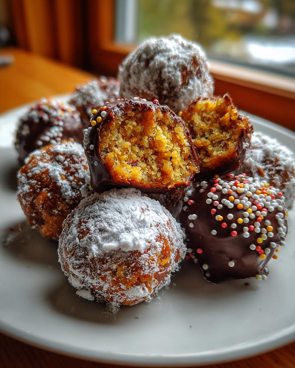 Carrot Cake Truffles - detail 2