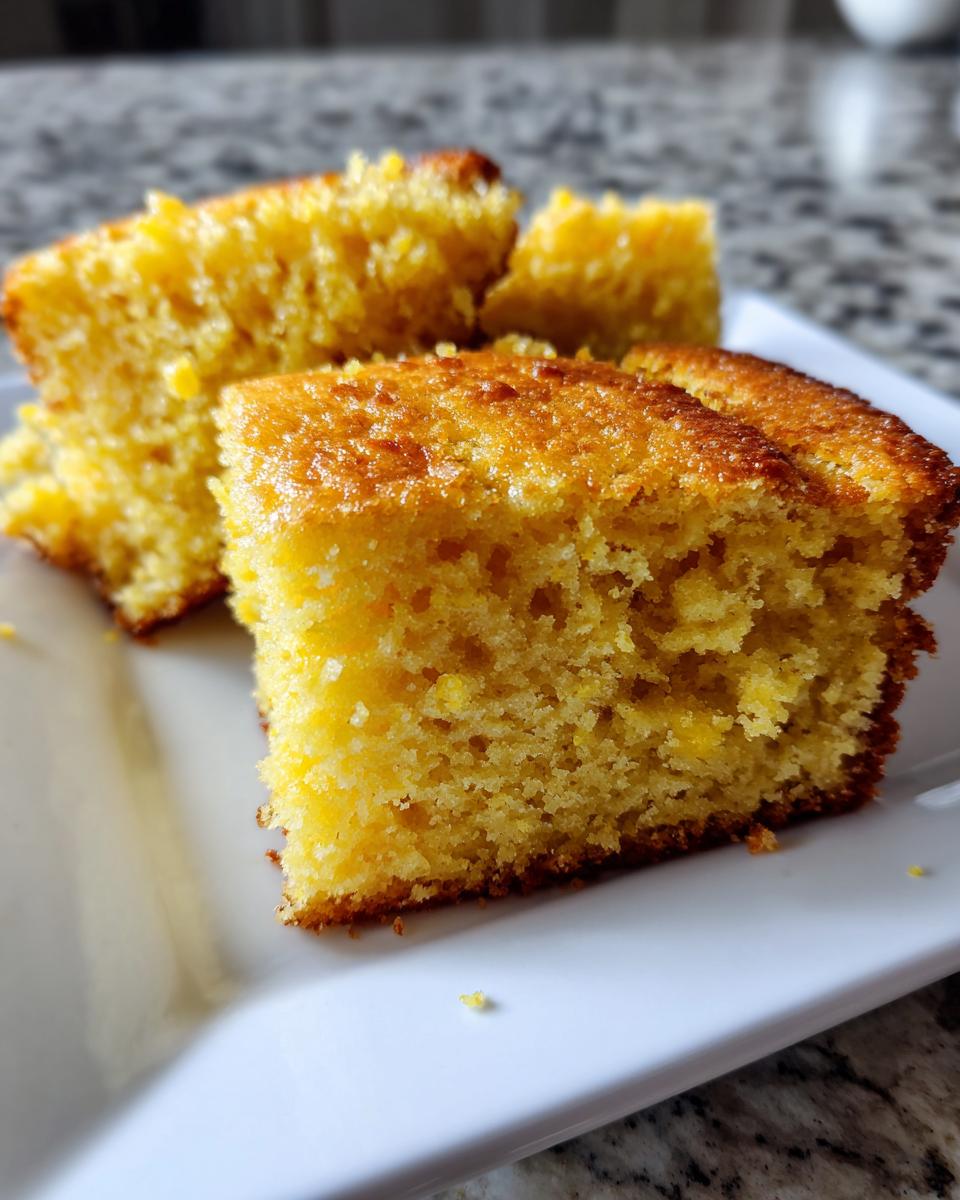 Easy Sweet Cornbread for Cozy Family Meals - detail 1