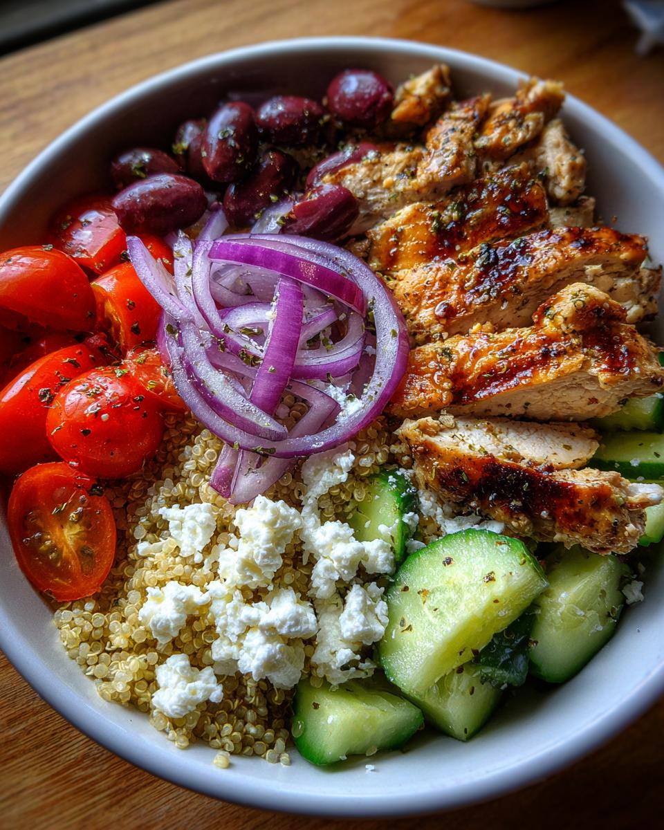 Greek Chicken Bowl for Balanced Weekly Nutrition - detail 1