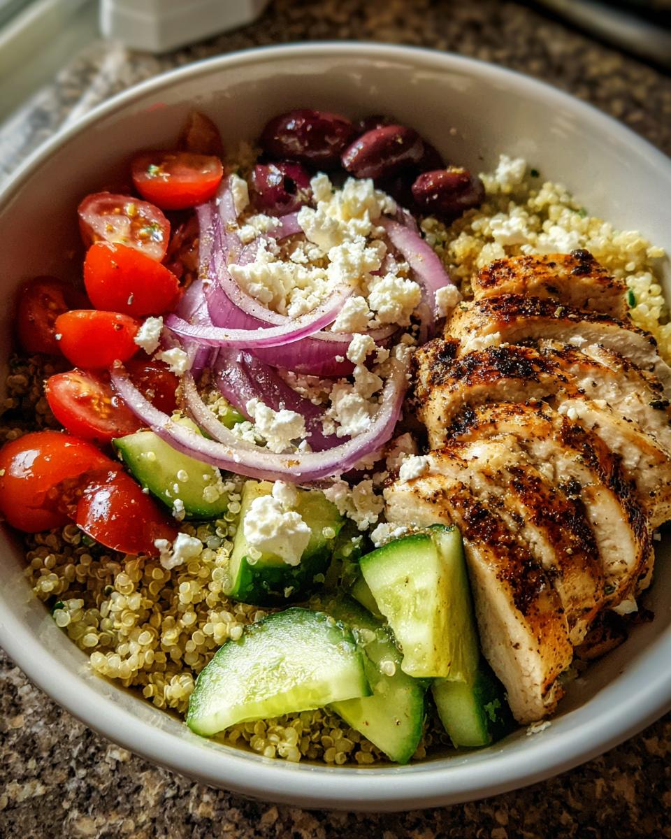 Greek Chicken Bowl for Balanced Weekly Nutrition - detail 2