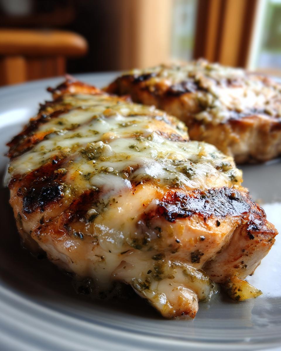 Grilled Salsa Verde Pepper Jack Chicken Recipe - detail 2