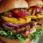 Hawaiian Huli Huli Chicken Stack