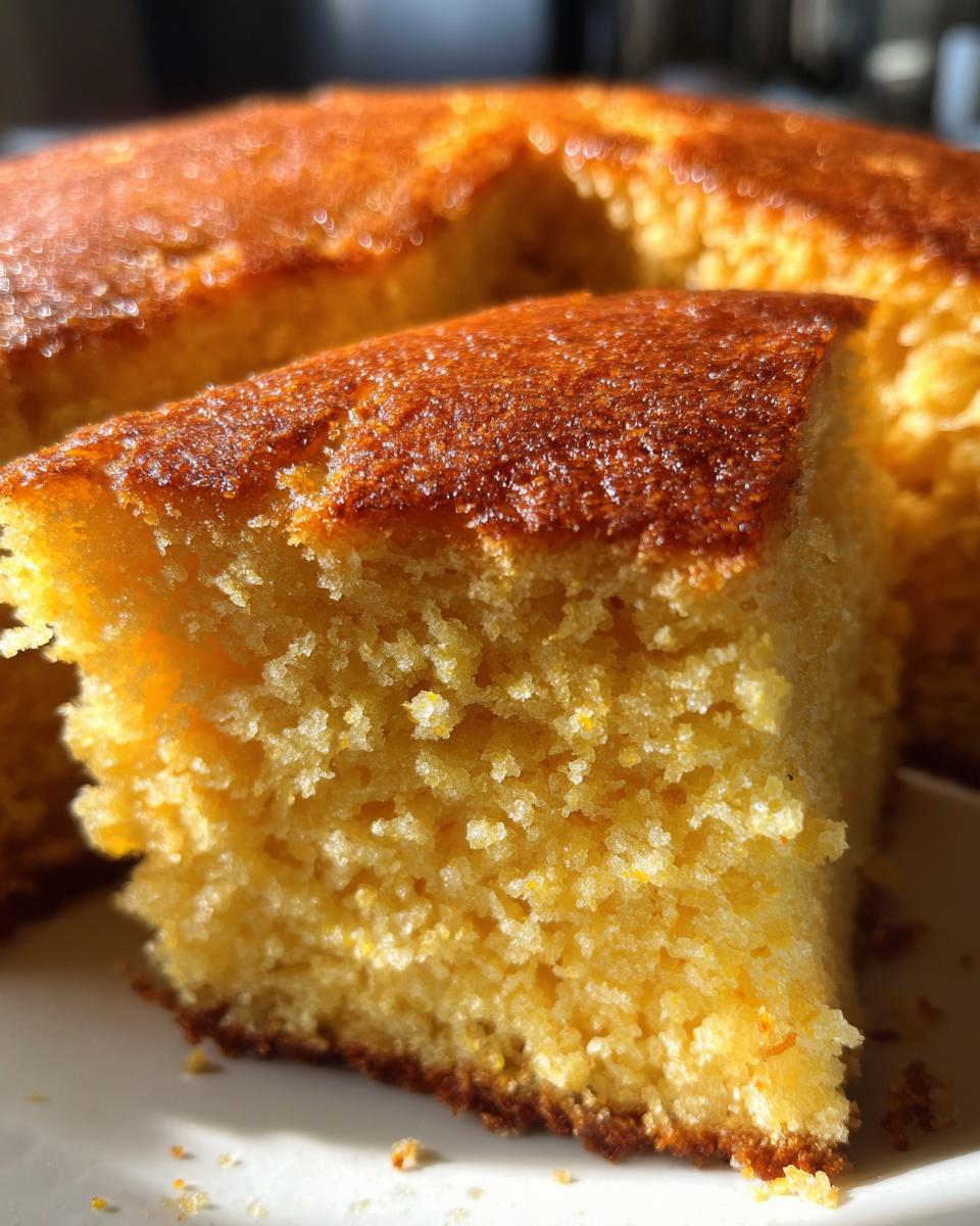 Moist Sweet Cornbread for Sunday Dinner - detail 1