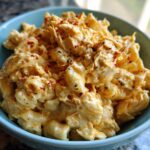 Ultra Creamy Buffalo Chicken Mac & Cheese