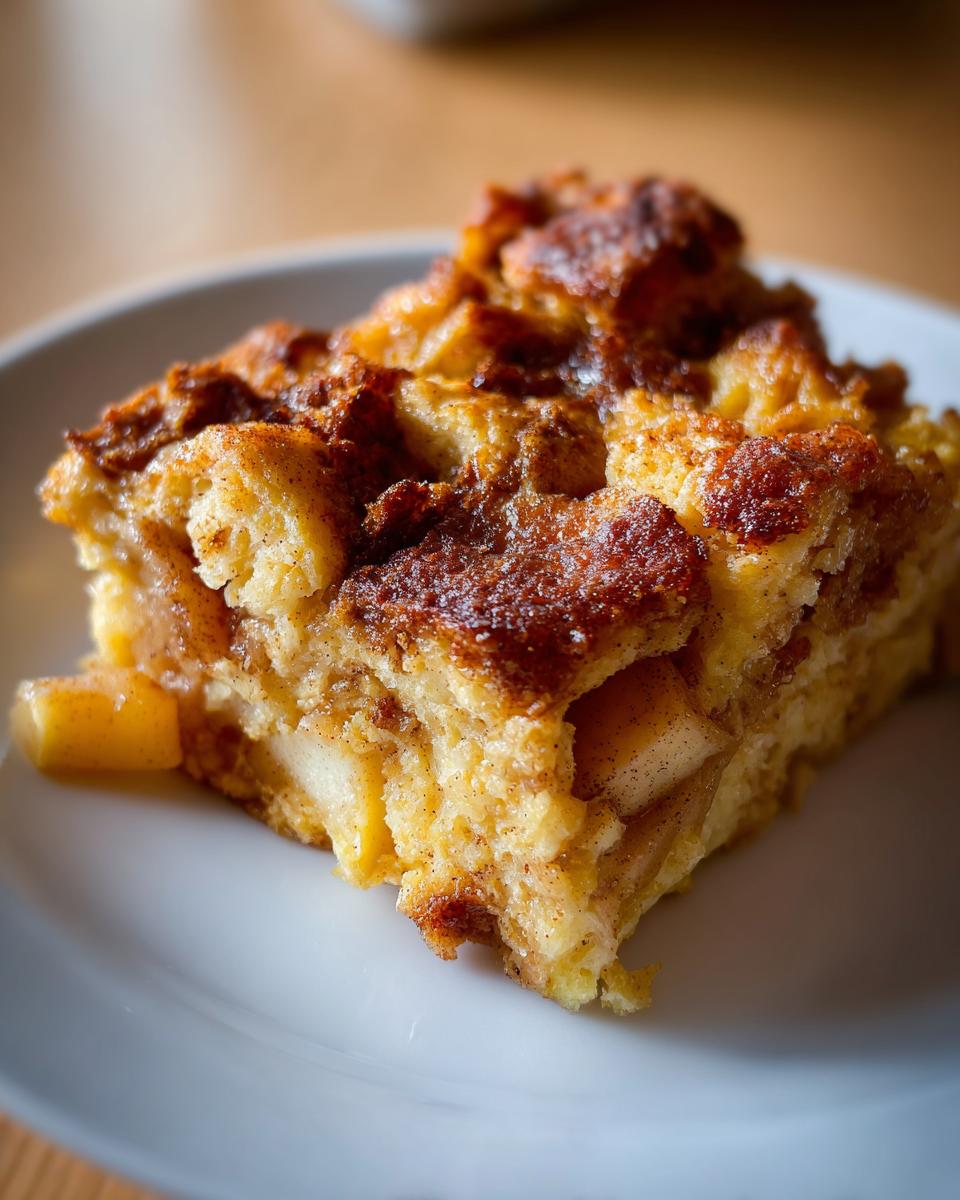 Apple Cinnamon Bread Pudding - detail 1