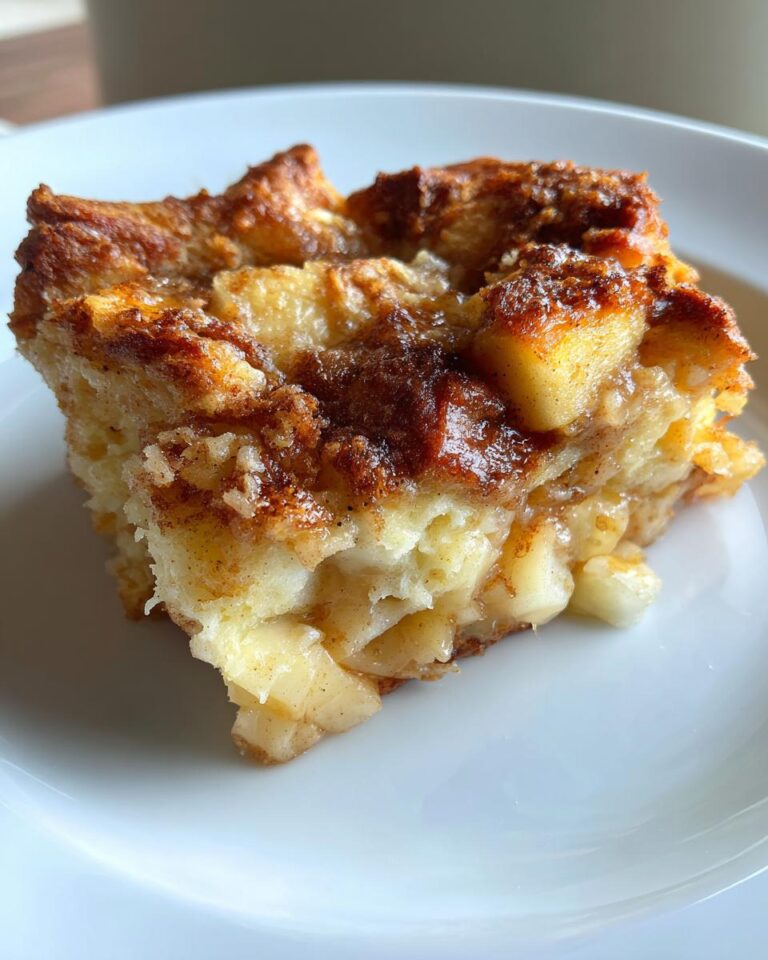 Apple Cinnamon Bread Pudding