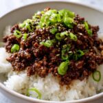 Asian Ground Beef Bowl