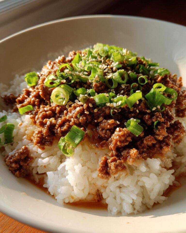 Asian Ground Beef Rice Bowl (Meal Prep)