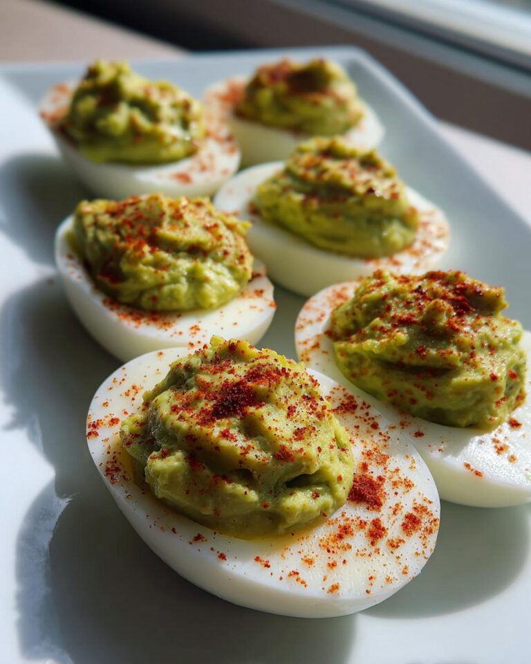Avocado Deviled Eggs