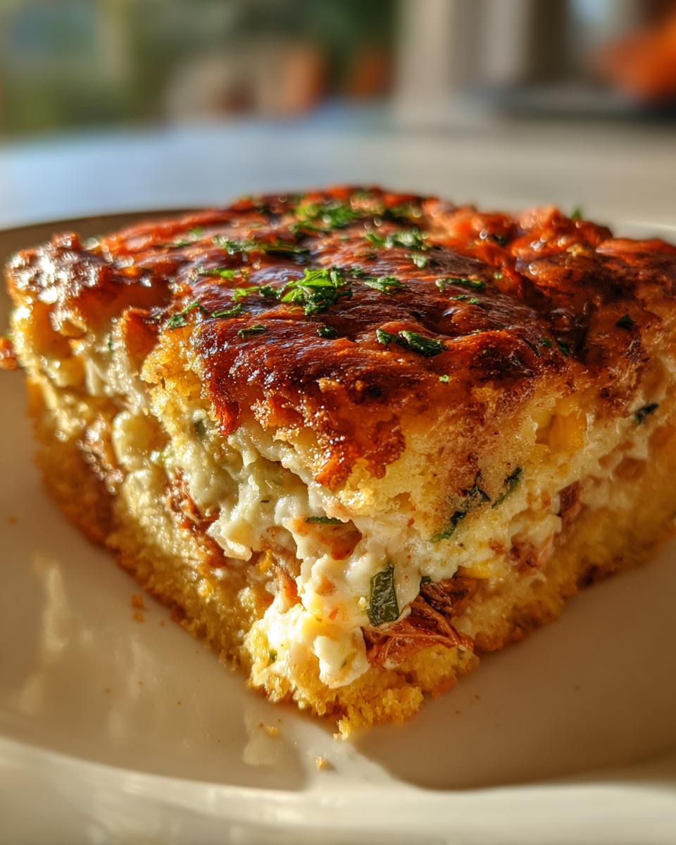 BBQ Chicken Cornbread Casserole healthy - detail 1
