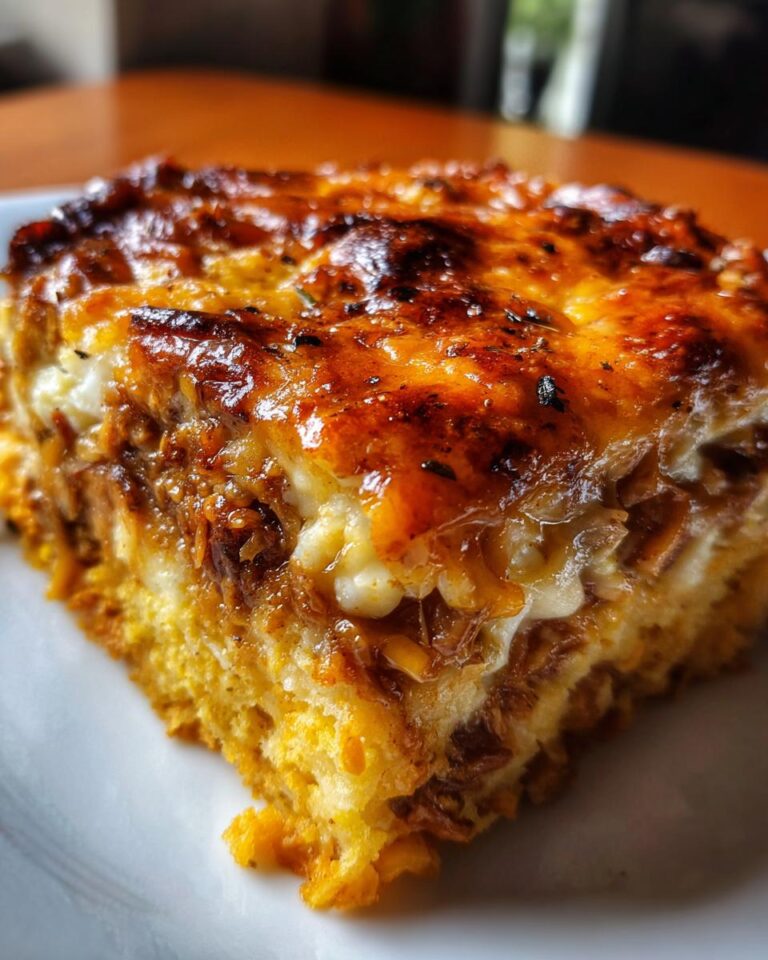 BBQ Chicken Cornbread Casserole healthy