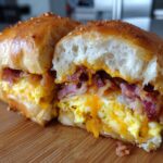 Bacon Egg and Cheese Sliders