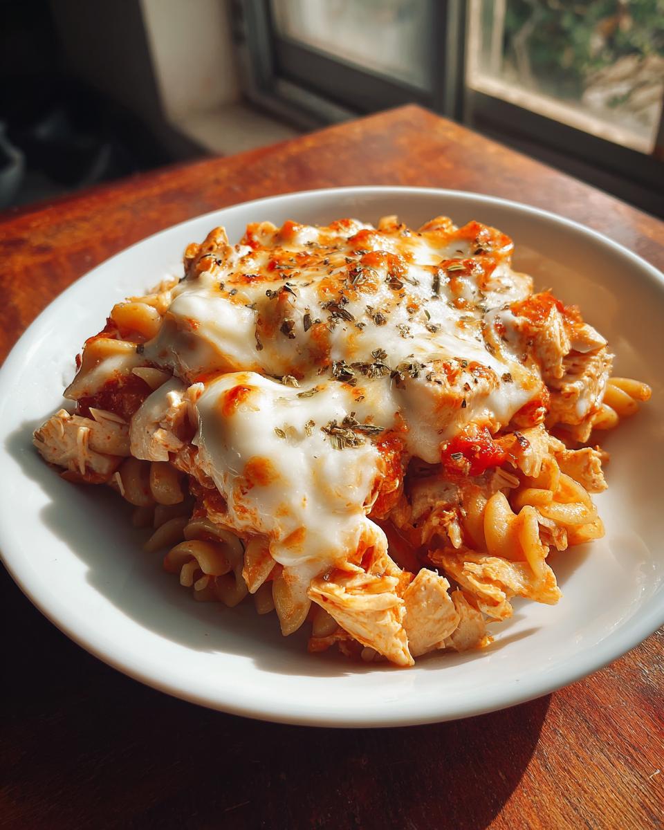 Baked Chicken Mozzarella Casserole - detail 1