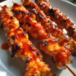 Bang Bang Chicken Skewers