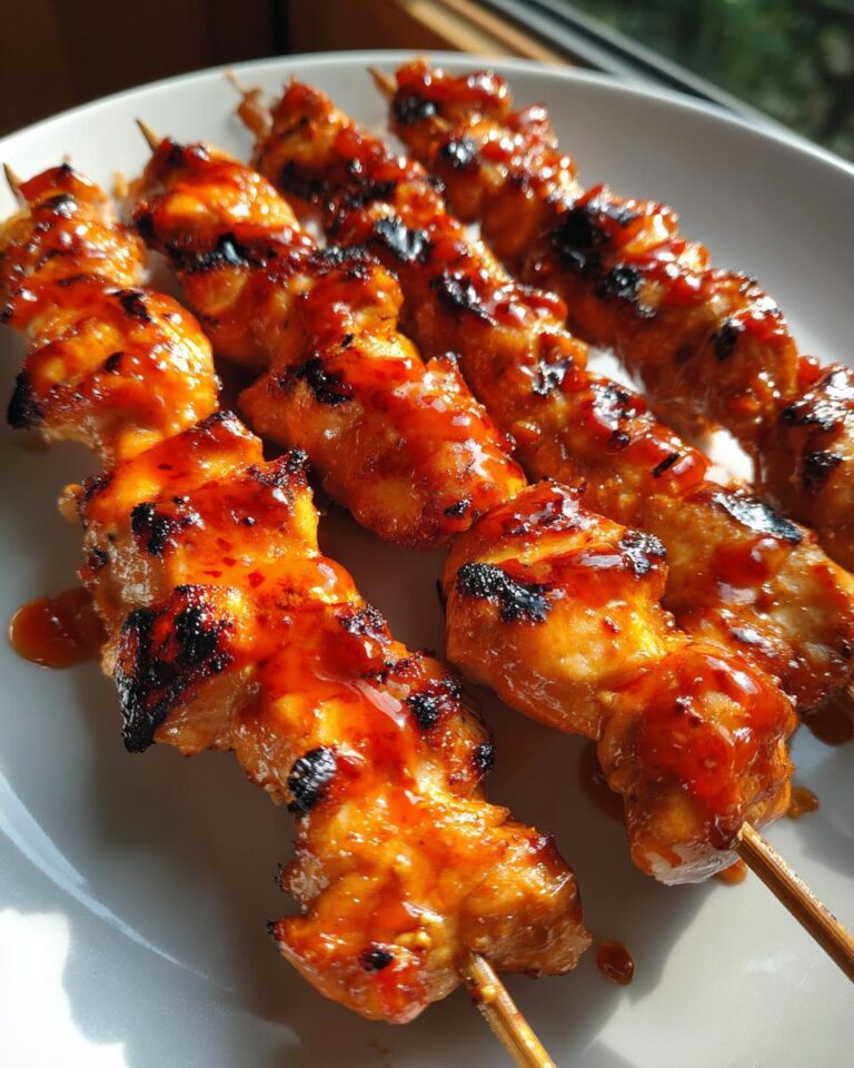 Bang Bang Chicken Skewers