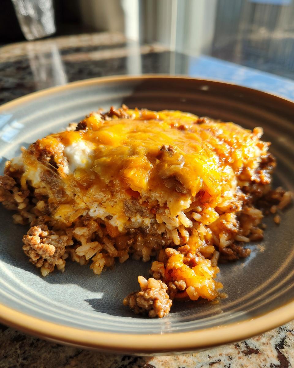 Beef and Rice Casserole - detail 2