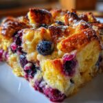 Blueberry French Toast Casserole