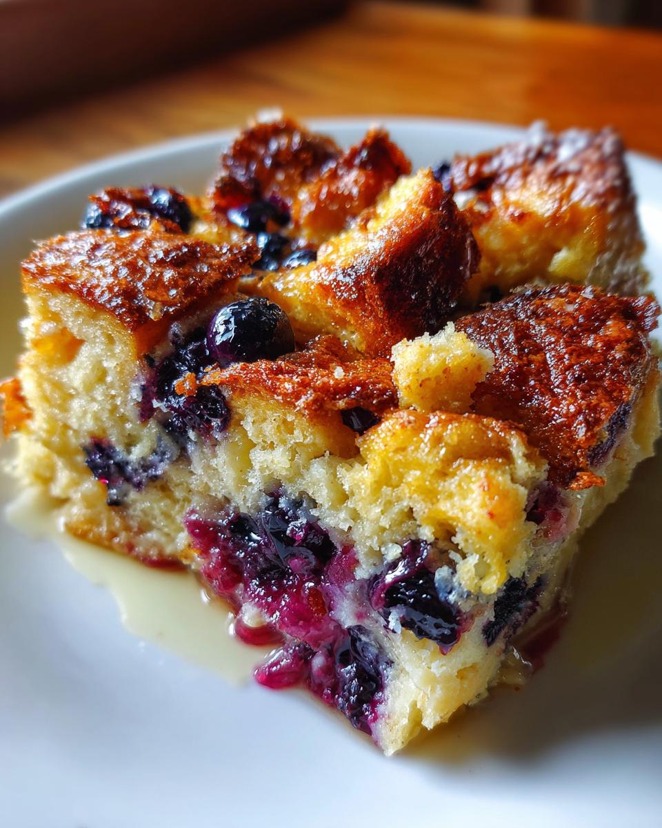 Blueberry French Toast Casserole - detail 2