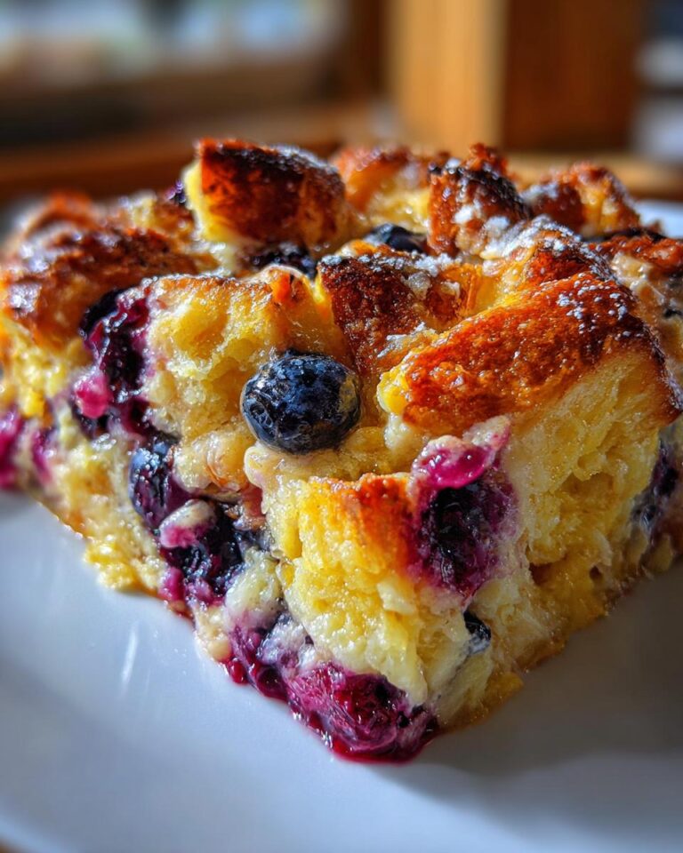 Blueberry French Toast Casserole
