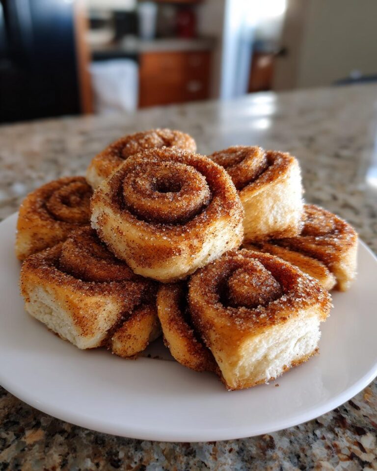 Breakfast Cinnamon Sugar Roll Ups