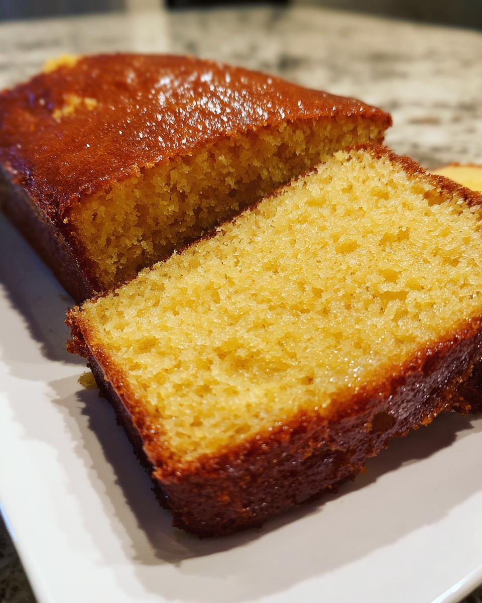 Brown r Sweet Cornbread  sugar version - detail 2