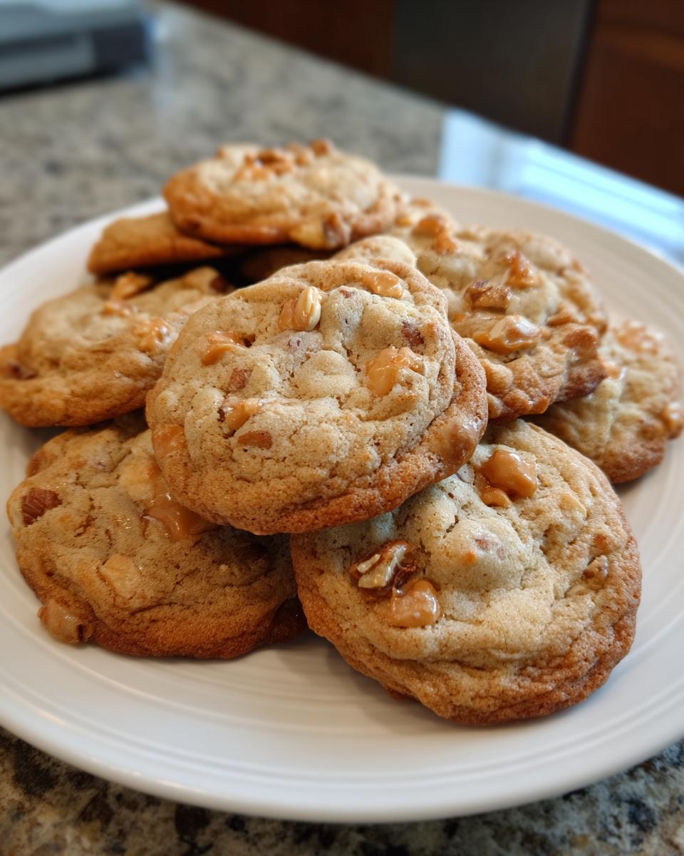 Butterscotch Pecan Cookies - detail 2