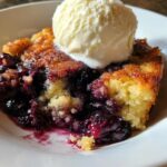 Buttery Blueberry Dump Cake
