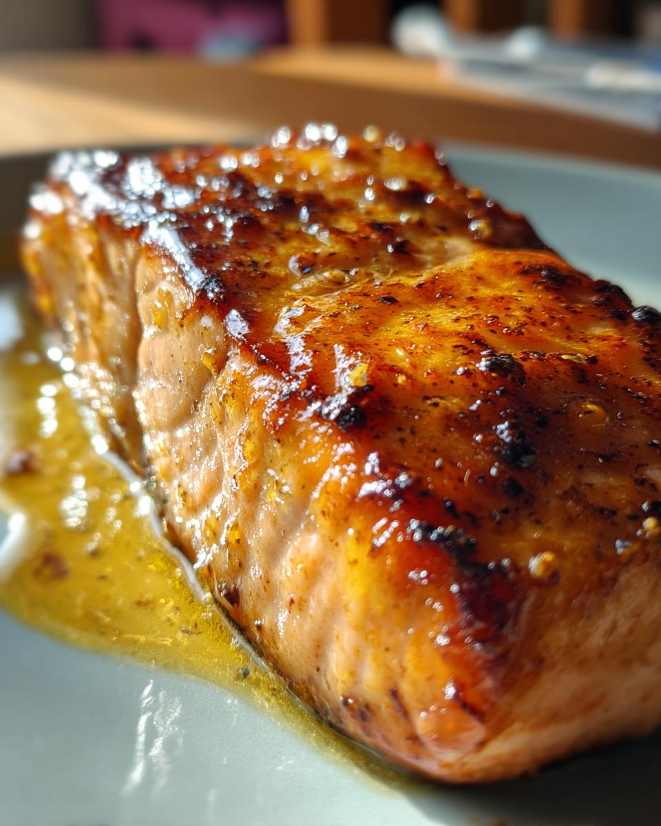 Cajun Honey Butter Salmon - detail 1
