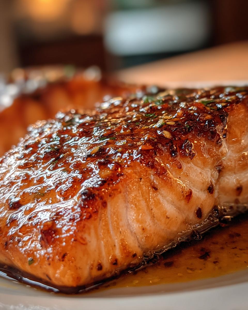 Cajun Honey Butter Salmon - detail 2