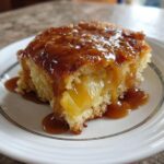 Caramel version Pineapple Dump Cake
