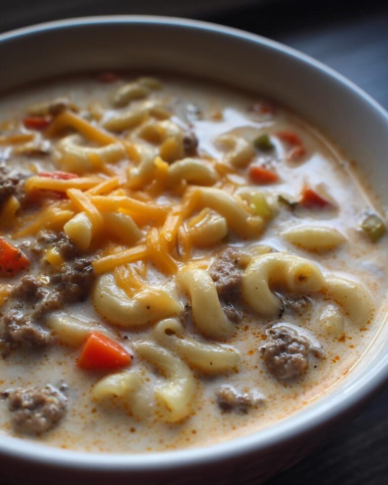 Cheeseburger Soup