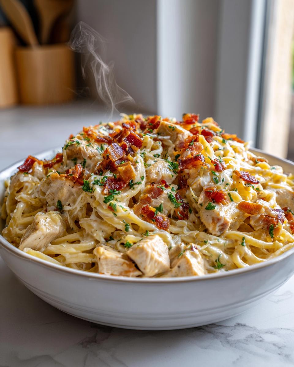 Cheesy Chicken Bacon Pasta - detail 2