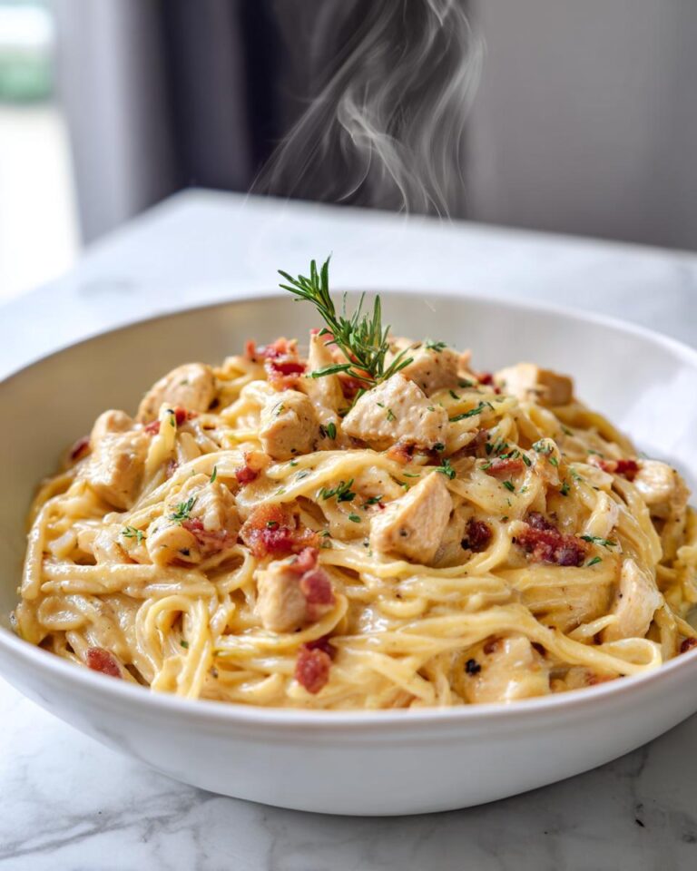 Cheesy Chicken Bacon Pasta