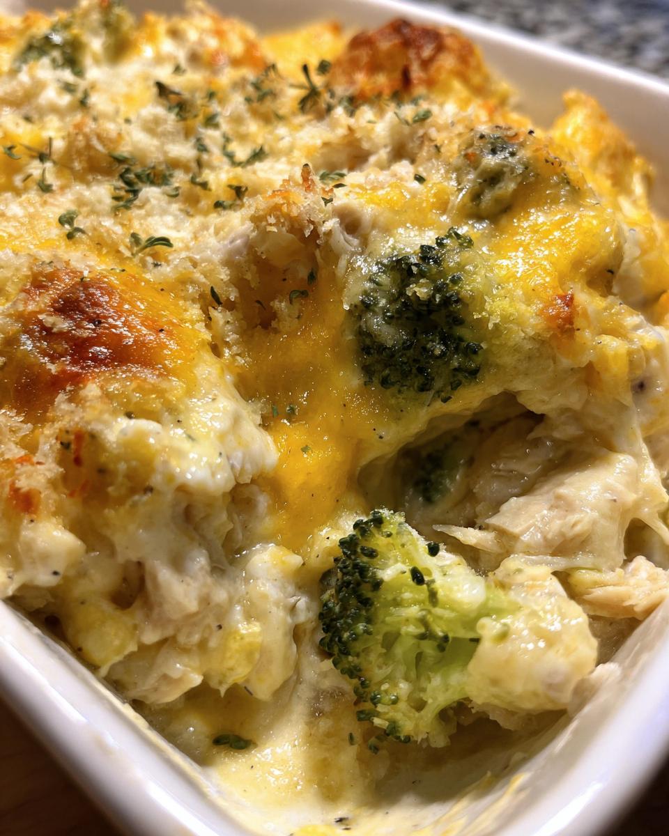 Cheesy Chicken Broccoli Casserole - detail 1