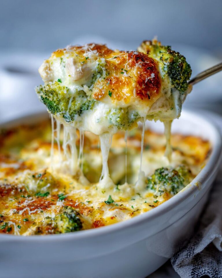 Cheesy Chicken Broccoli Casserole