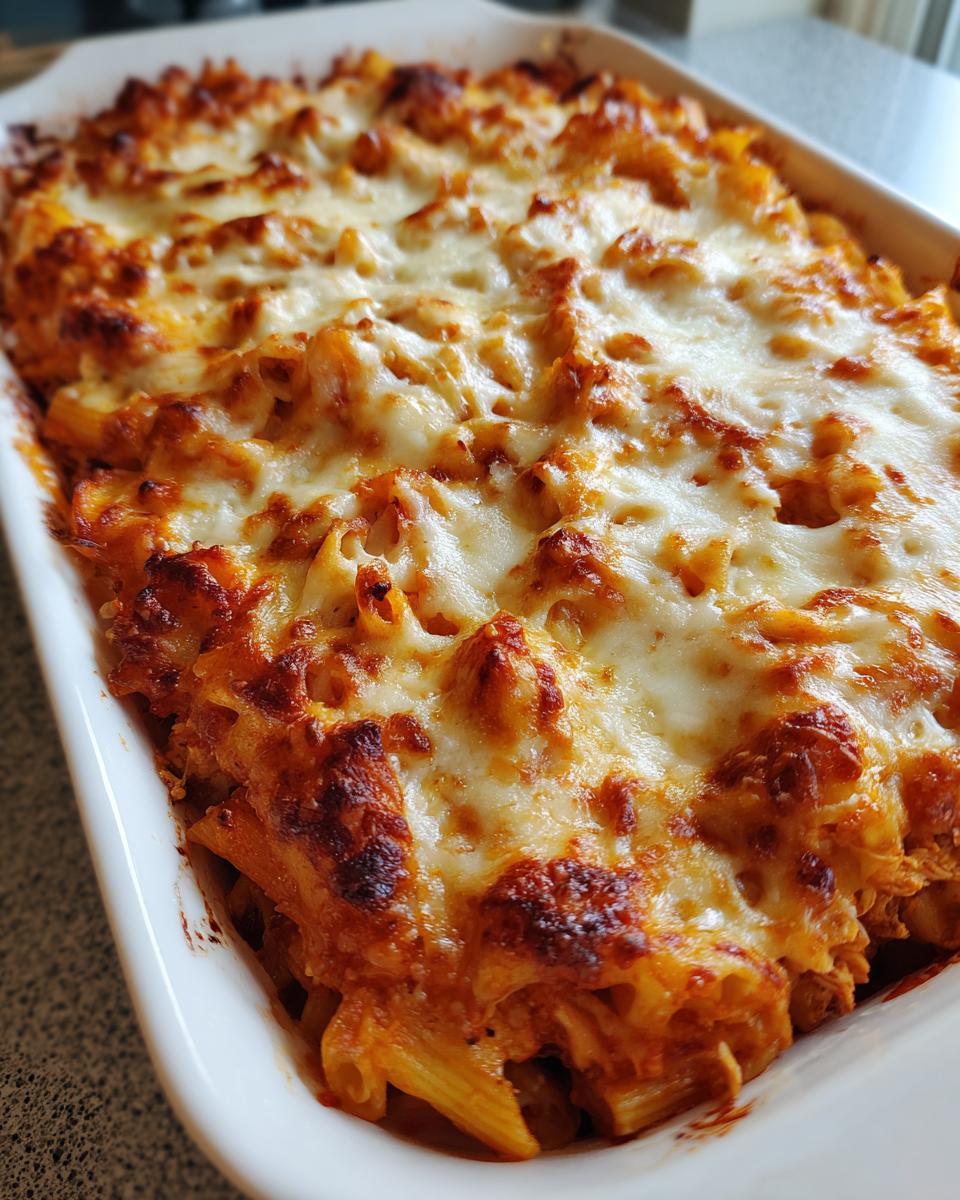 Cheesy Chicken Pasta Bake - detail 2