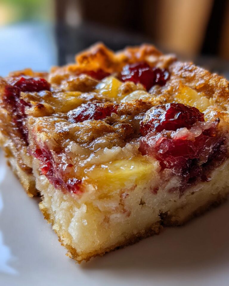 Cherry Pineapple Dump Cake