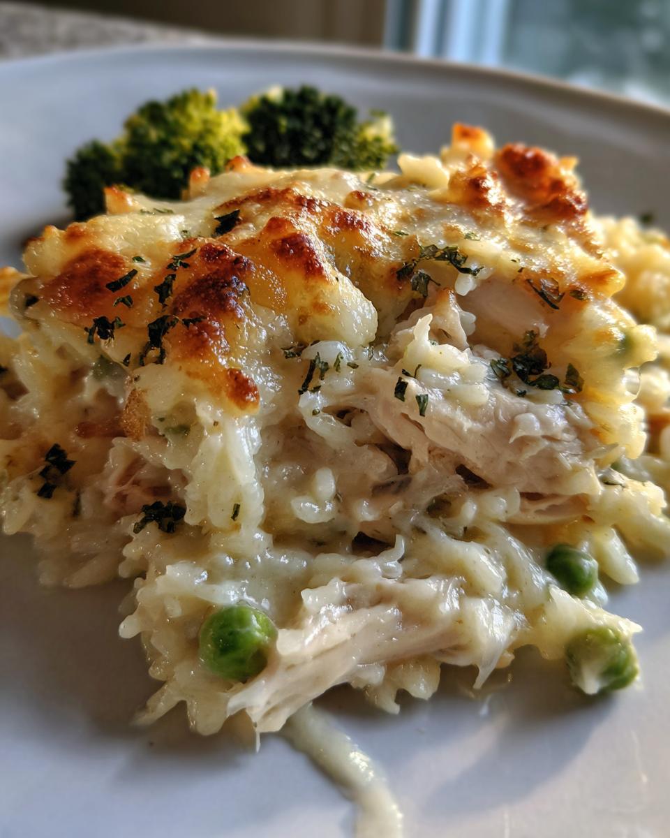Chicken Alfredo Rice Bake - detail 1