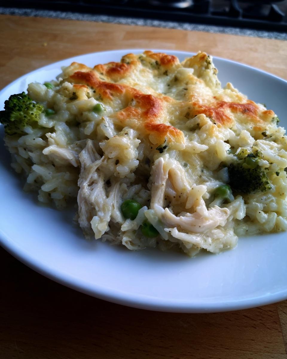 Chicken Alfredo Rice Bake - detail 2