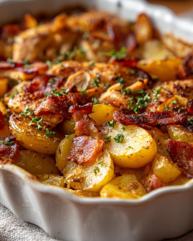 Chicken Bacon Potato Bake