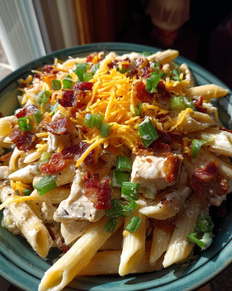 Chicken Bacon Ranch Pasta