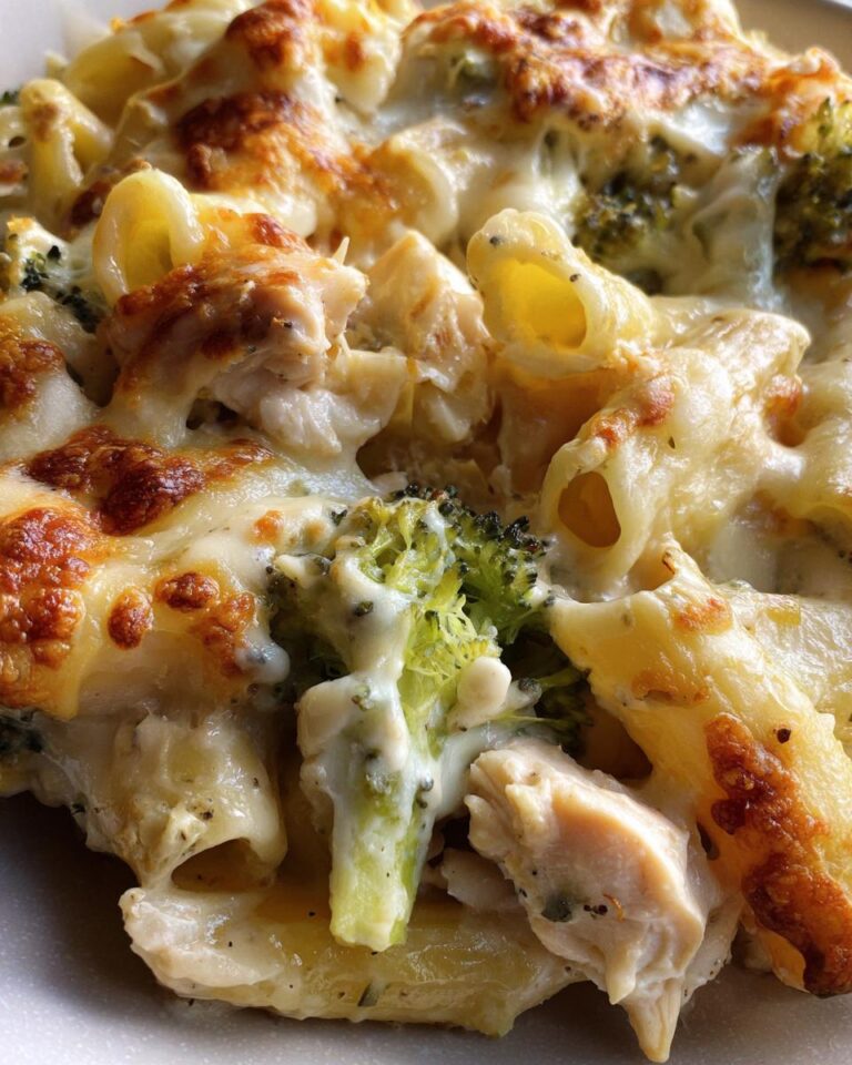 Chicken Broccoli Alfredo Bake